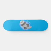 Niedlicher Cartoon-Illustrator Skateboard (Horizontal)