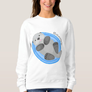 Niedlicher Cartoon-Illustrator Sweatshirt