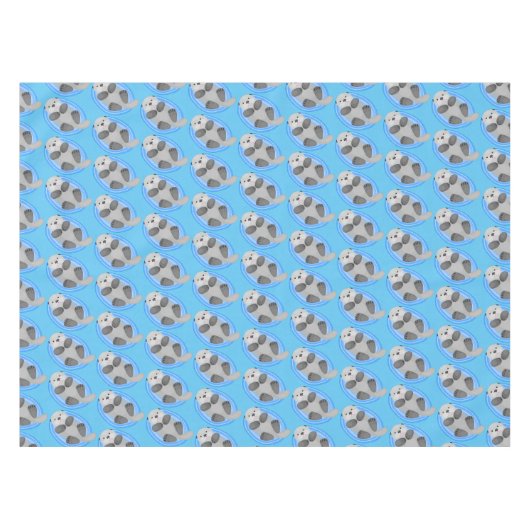 Niedlicher Cartoon-Illustrator Tischdecke (Vorderseite (Horizontal))