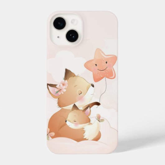 Niedlicher Cartoon iPhone Hülle (Rückseite)