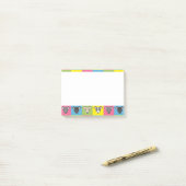 Niedlicher Cartoon Italienische Windhunde Pop Kuns Post-it Klebezettel (Auf Schreibtisch)