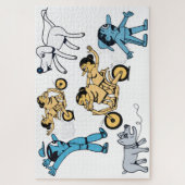 Niedlicher Cartoon Jigsaw Puzzle (Vertikal)