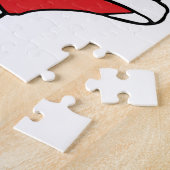 Niedlicher Cartoon Jolly Santa Claus Laughing Ho H Puzzle (Seite)
