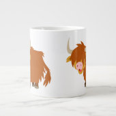 Niedlicher Cartoon Jumbo-Tasse (Vorderseite)