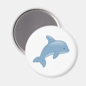 Niedlicher Cartoon Jumping Dolphin Magnet (Vorderseite/Rückseite)