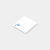 Niedlicher Cartoon Jumping Dolphin Post-it Klebezettel (angewinkelt)