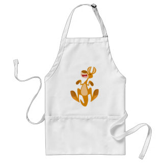 Niedlicher Cartoon Jumping Kangaroo Kochen Schürze