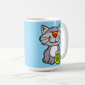 Niedlicher Cartoon Kaffeetasse (VorderseiteRechts)
