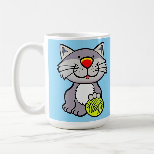 Niedlicher Cartoon Kaffeetasse (Links)