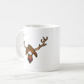 Niedlicher Cartoon Kaffeetasse (Vorderseite Links)
