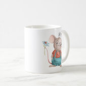 Niedlicher Cartoon Kaffeetasse (VorderseiteRechts)