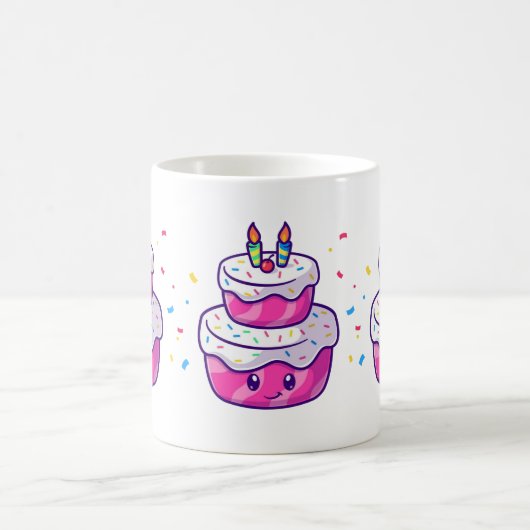 Niedlicher Cartoon Kaffeetasse (Mittel)