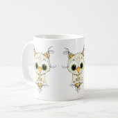 niedlicher Cartoon Kaffeetasse (Vorderseite Links)