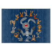 Niedlicher Cartoon Kanbits Mandala Cutting Board Schneidebrett (Vorderseite)