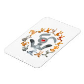Niedlicher Cartoon Kanbits Mandala Flexible Magnet (Linke Seite)