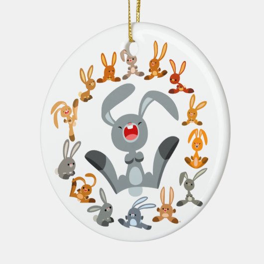 Niedlicher Cartoon Kanbits Mandala Ornament (Links)