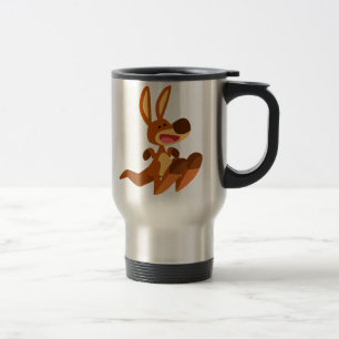 Niedlicher Cartoon Kangaroo Joey Tasse