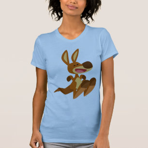 Niedlicher Cartoon Kangaroo Joey Women T - Shirt