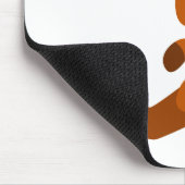 Niedlicher Cartoon-Känguru Joey Mousepad (Ecke)