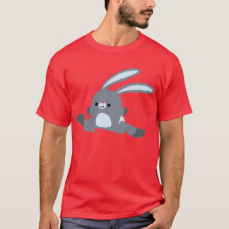 Niedlicher Cartoon-Kaninchen-T - Shirt