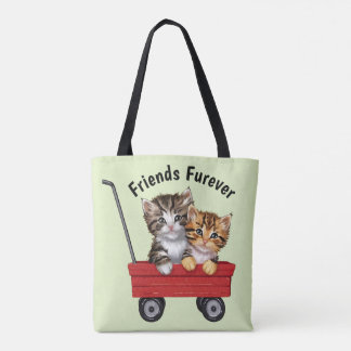 Niedlicher Cartoon Katzen Tasche