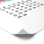 Niedlicher Cartoon Katzen und Hunde - Kalender 202 Poster (Ecke)