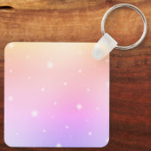 Niedlicher Cartoon Kawaii Kitty Cat Happy Birthday Schlüsselanhänger (Rückseite)