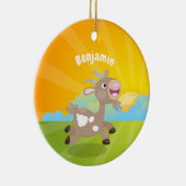 Niedlicher Cartoon Keramik Ornament (Rechts)