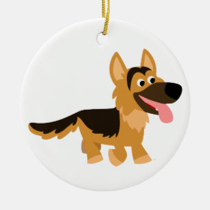 Niedlicher Cartoon Keramik Ornament