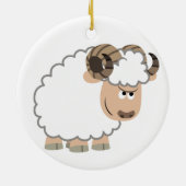 Niedlicher Cartoon Keramik Ornament (Hinten)