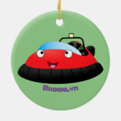 Niedlicher Cartoon Keramik Ornament (Hinten)