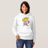 Niedlicher Cartoon Kid Eis Creme Cone Hoodie (Vorne ganz)