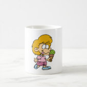 Niedlicher Cartoon Kid Eis Creme Cone Kaffeetasse (Mittel)