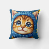 Niedlicher Cartoon Kissen (Rückseite)