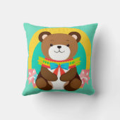 Niedlicher Cartoon Kissen (Rückseite)