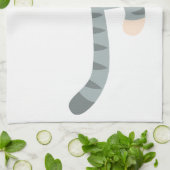 Niedlicher Cartoon Kitty Küchentuch (Gefaltet)