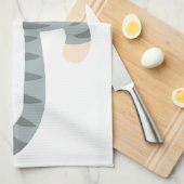 Niedlicher Cartoon Kitty Küchentuch (Viertel Falte)