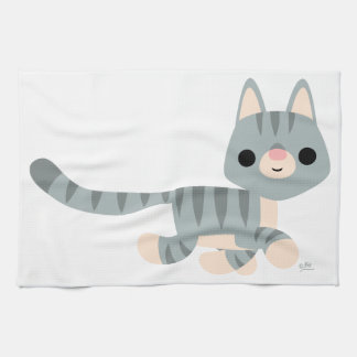 Niedlicher Cartoon Kitty Küchentuch