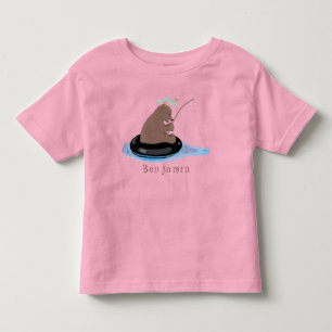 Niedlicher Cartoon Kleinkind T-shirt