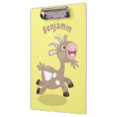 Niedlicher Cartoon Klemmbrett (Links)