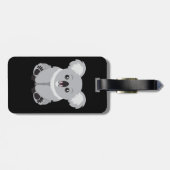 Niedlicher Cartoon Koala Bear Gepäckanhänger (Rückseite horizontal)