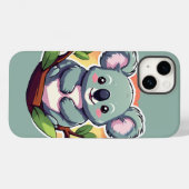 Niedlicher Cartoon Koala Case-Mate iPhone Hülle (Rückseite (Horizontal))