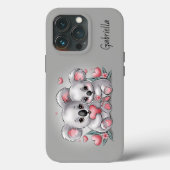 Niedlicher Cartoon Koala Liebhaber Herzlich Willko Case-Mate iPhone Hülle (Rückseite)