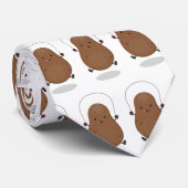 Niedlicher Cartoon Krawatte (Gerollt)