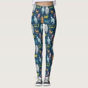 Niedlicher Cartoon-Kryptitis-Leitfaden Leggings