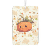 niedlicher Cartoon Kürbis Autolufterfrischer (Rückseite)