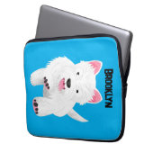 Niedlicher Cartoon Laptopschutzhülle (Vorderseite Links)