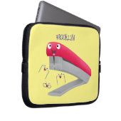 Niedlicher Cartoon Laptopschutzhülle (Vorne Rechts)