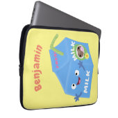 Niedlicher Cartoon Laptopschutzhülle (Vorne Rechts)