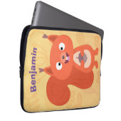 Niedlicher Cartoon Laptopschutzhülle (Vorne Rechts)